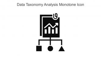 Data Taxonomy Analysis Monotone Icon In Powerpoint Pptx Png And Editable Eps Format