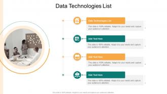Data Technologies List In Powerpoint And Google Slides Cpb
