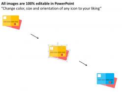 Data technology on mobile devices flat powerpoint design