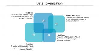 Data tokenization ppt powerpoint presentation layouts design inspiration cpb