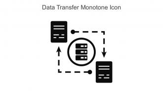 Data Transfer Monotone Icon In Powerpoint Pptx Png And Editable Eps Format