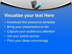 Data transferring technology powerpoint templates ppt themes and graphics 0113