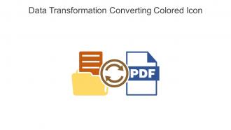 Data Transformation Converting Colored Icon In Powerpoint Pptx Png And Editable Eps Format