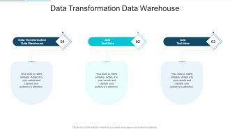 Data Transformation Data Warehouse In Powerpoint And Google Slides Cpb