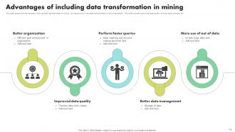 Data Transformation In Mining Powerpoint Ppt Template Bundles Impactful Editable