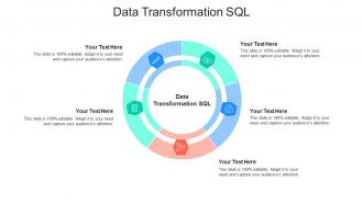 Data transformation sql ppt powerpoint presentation outline images cpb