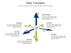 Data translator ppt powerpoint presentation inspiration slides cpb