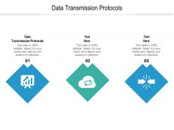 Data transmission protocols ppt powerpoint presentation file topics cpb