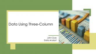 Data Using Three Column PPT Demonstration AT