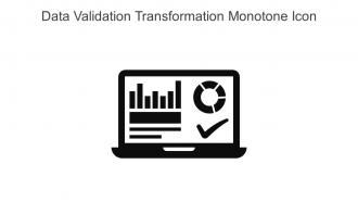 Data Validation Transformation Monotone Icon In Powerpoint Pptx Png And Editable Eps Format