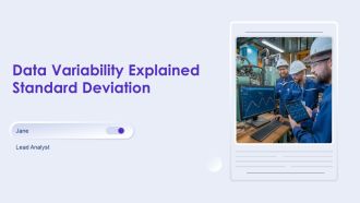 Data Variability Explained Standard Deviation PPT Slides AT