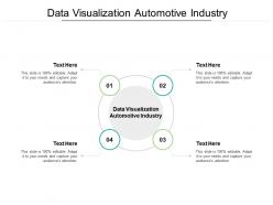 Data visualization automotive industry ppt powerpoint presentation ideas icons cpb