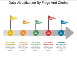 Data visualization by flags and circles