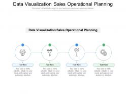 Data visualization sales operational planning ppt powerpoint presentation inspiration topics cpb