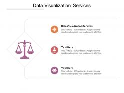 Data visualization services ppt powerpoint presentation slides demonstration cpb