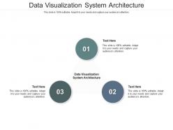 Data visualization system architecture ppt powerpoint presentation icon examples cpb