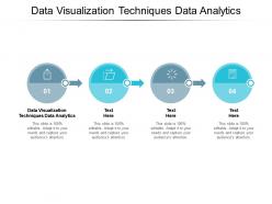 Data visualization techniques data analytics ppt powerpoint presentation summary outfit cpb