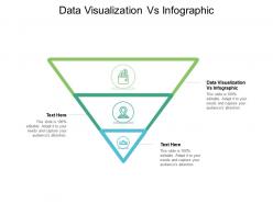 Data visualization vs infographic ppt powerpoint presentation inspiration visuals cpb