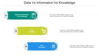 Data vs information vs knowledge ppt powerpoint presentation gallery visuals cpb