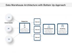 Data Warehouse Architecture With Bottom Up Approach