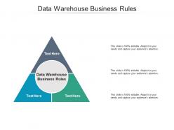 Data warehouse business rules ppt powerpoint presentation file graphics download cpb