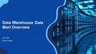 Data Warehouse Data Mart Overview PPT PowerPoint ACP