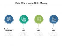 Data warehouse data mining ppt powerpoint presentation pictures guide cpb