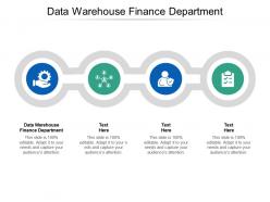 Data warehouse finance department ppt powerpoint presentation layouts pictures cpb