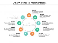 Data warehouse implementation ppt powerpoint presentation outline slide download cpb