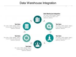Data warehouse integration ppt powerpoint presentation infographics templates cpb