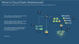 Data warehouse it what is cloud data warehouse ppt styles inspiration