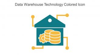 Data Warehouse Technology Colored Icon In Powerpoint Pptx Png And Editable Eps Format