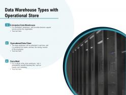 Data Warehouse Types With Operational Store