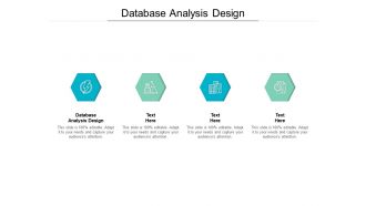 Database analysis design ppt powerpoint presentation slides background cpb