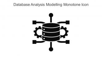 Database Analysis Modelling Monotone Icon In Powerpoint Pptx Png And Editable Eps Format