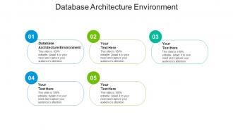 Database architecture environment ppt powerpoint presentation gallery information cpb