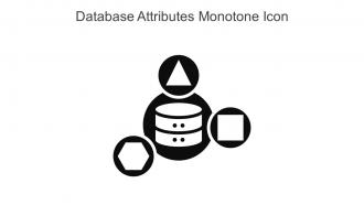 Database Attributes Monotone Icon In Powerpoint Pptx Png And Editable Eps Format