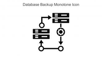 Database Backup Monotone Icon In Powerpoint Pptx Png And Editable Eps Format