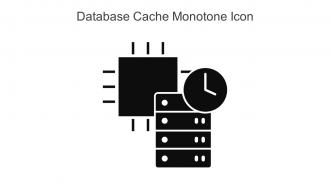 Database Cache Monotone Icon In Powerpoint Pptx Png And Editable Eps Format