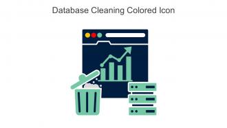 Database Cleaning Colored Icon In Powerpoint Pptx Png And Editable Eps Format
