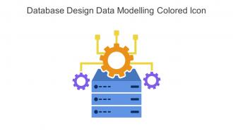 Database Design Data Modelling Colored Icon In Powerpoint Pptx Png And Editable Eps Format