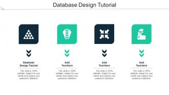 Database Design Tutorial Ppt Powerpoint Presentation Model Slide Cpb