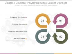 Database developer powerpoint slides designs download