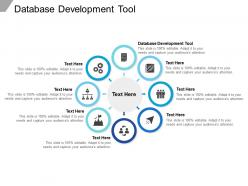 Database development tool ppt powerpoint presentation slides design ideas cpb