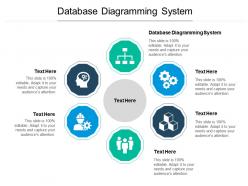 Database diagramming system ppt powerpoint presentation clipart cpb