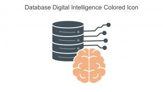 Database Digital Intelligence Colored Icon In Powerpoint Pptx Png And Editable Eps Format