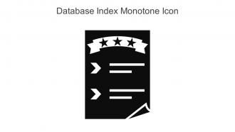 Database Index Monotone Icon In Powerpoint Pptx Png And Editable Eps Format