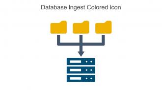 Database Ingest Colored Icon In Powerpoint Pptx Png And Editable Eps Format