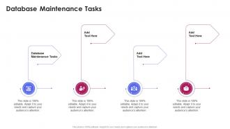 Database Maintenance Tasks In Powerpoint And Google Slides Cpb