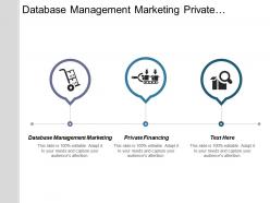 Database management marketing private financing internet marketing optimization cpb